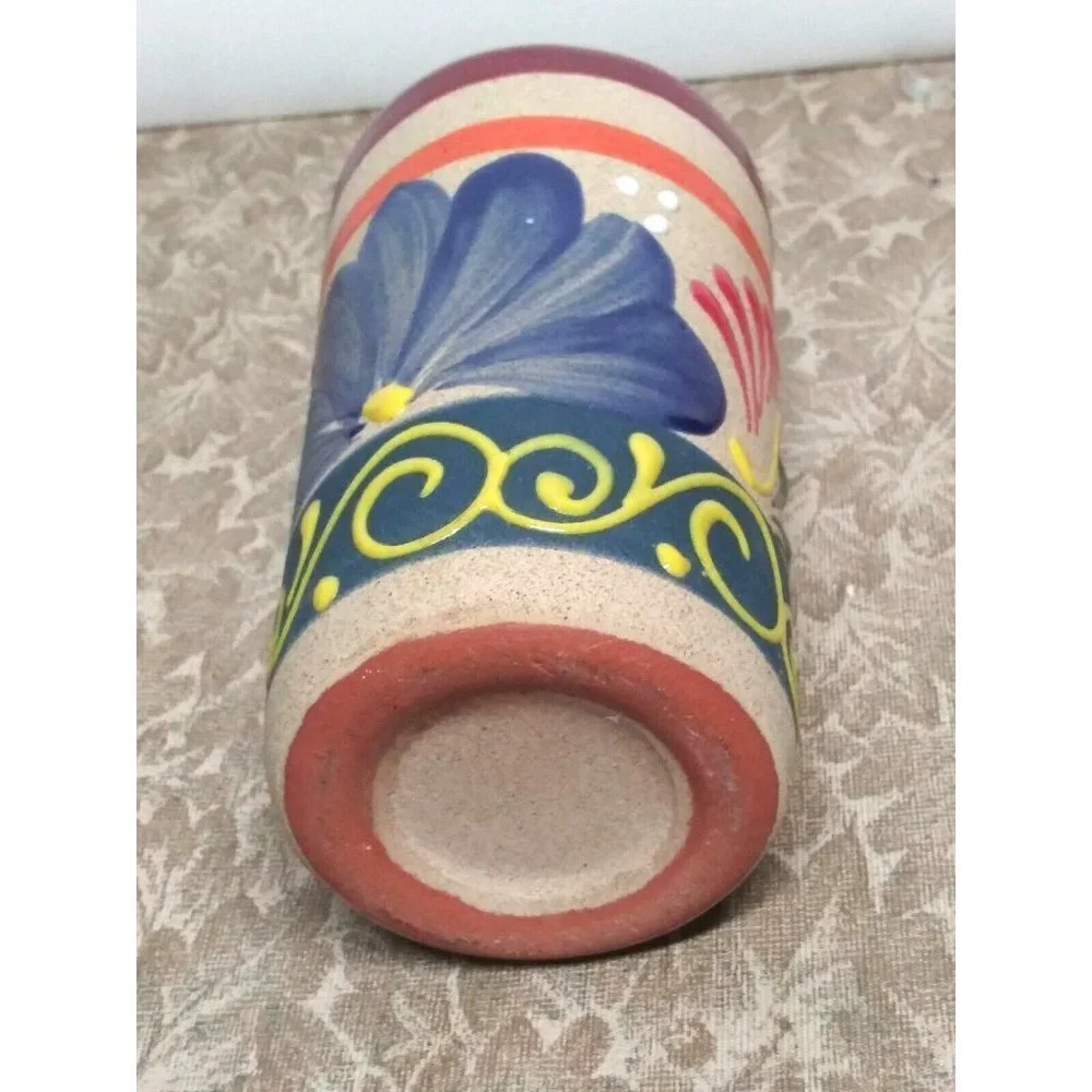 Cozumel Tonala Mexico Vase 5.5